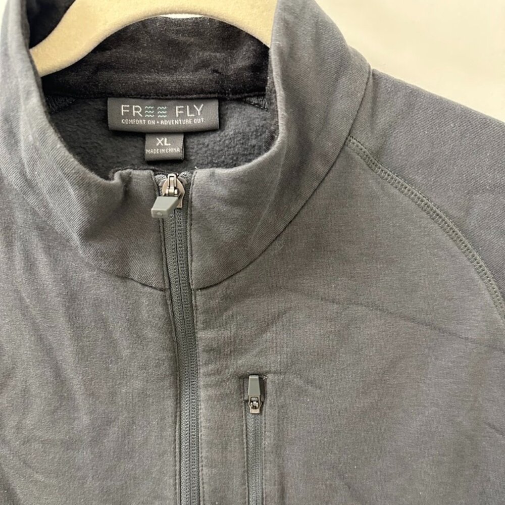 Free Fly Men's Quarter Zip Bamboo Fleece Pullover